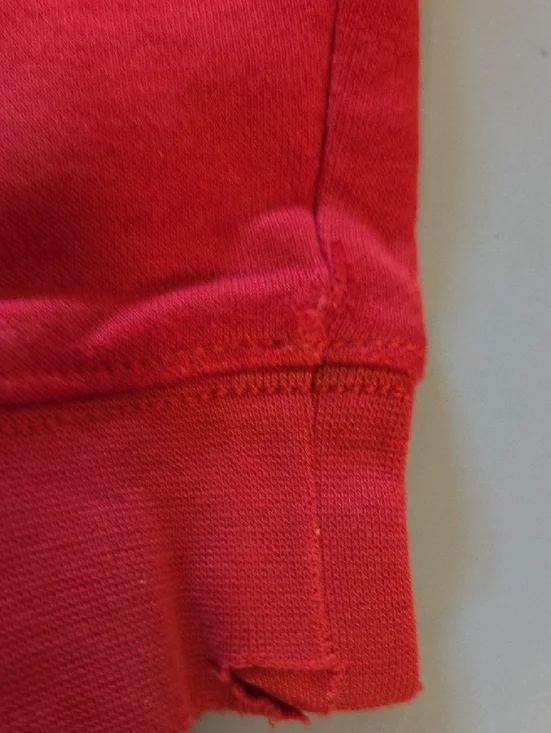 Jordan Red Pullover Hoodie with Embroidered Jumpman - Picture 3 of 6